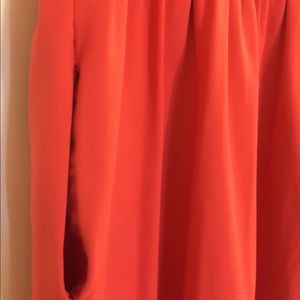Salmon colored Cynthia Rowley dress